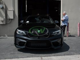 RW Carbon F22 F23 F87 Carbon Fiber Grilles for BMW M2 - Image 6