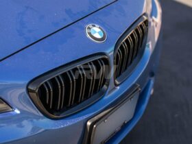 RW Carbon 2016-2021 BMW F22 F23 F87 Double Slat Gloss Bla...