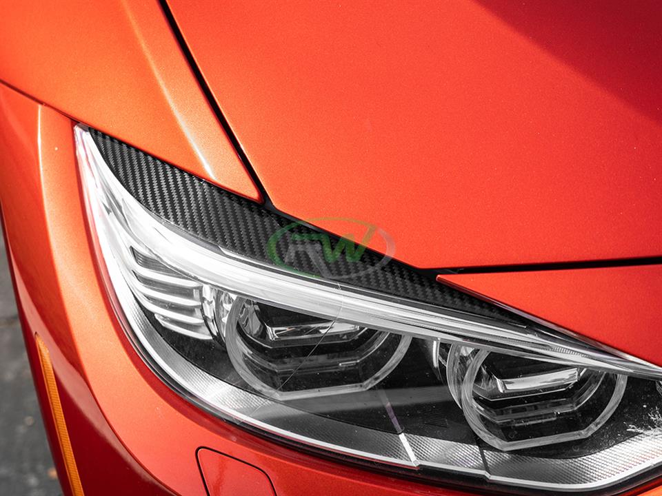RW Carbon 2014-2020 BMW F32 F33 F36 F80 F82 F83 Carbon Fiber Eyelids