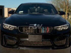 RW Carbon F32 F33 F36 F80 F82 Carbon Fiber Grilles for BMW M3 - Image 4