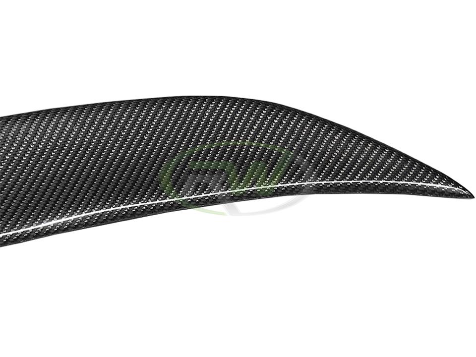 RW Carbon 2014-2020 BMW F33 F83 CS Style Carbon Fiber Trunk Spoiler - Image 11