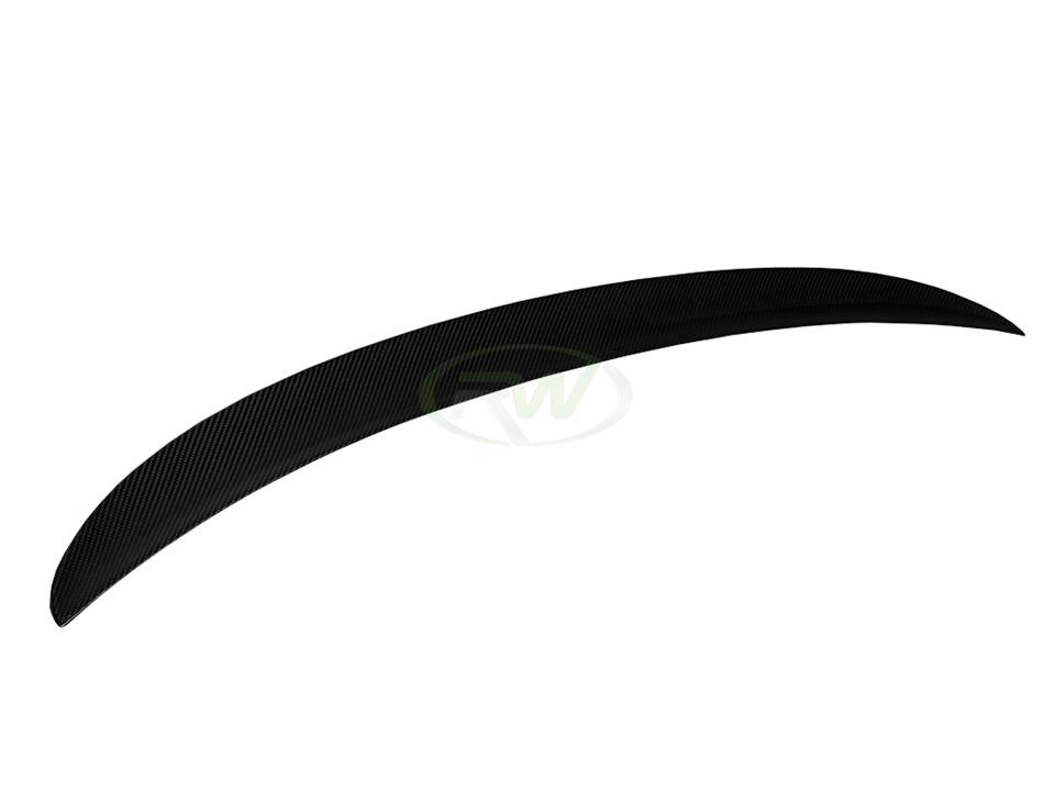 RW Carbon 2015-2020 BMW F80 M3 Performance Style Carbon Fiber Trunk Spoiler - Image 8
