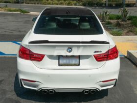 RW Carbon F82 M4 CS Style Carbon Fiber Trunk Spoiler for BMW M4 - Image 9