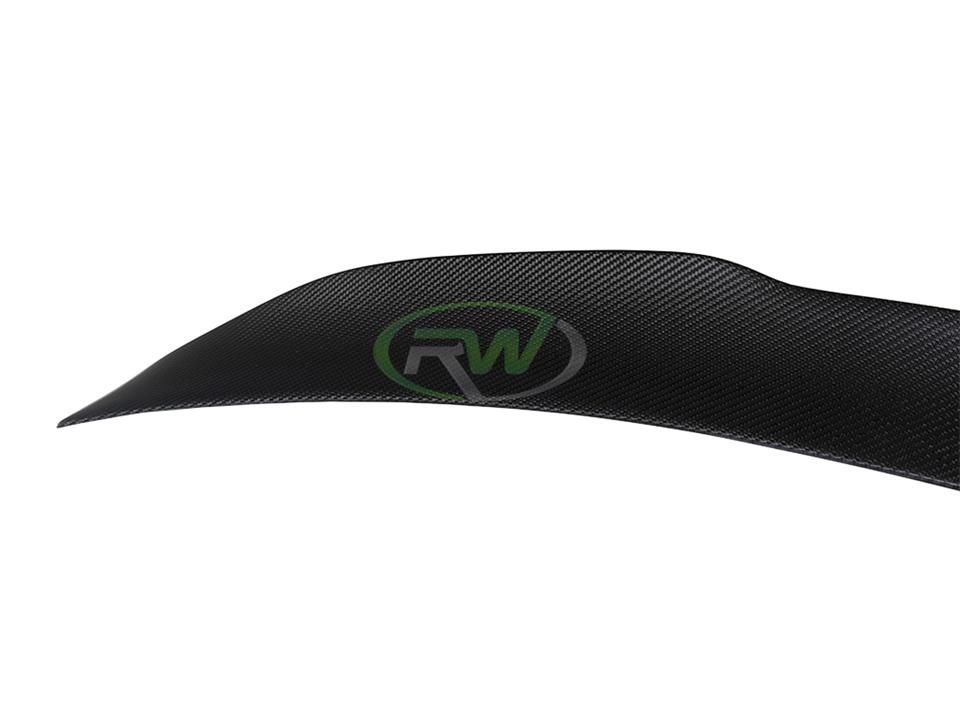 RW Carbon 2015-2020 BMW F82 M4 GTX Carbon Fiber Trunk Spoiler - Image 15