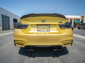 RW Carbon F82 M4 GTX Carbon Fiber Trunk Spoiler for BMW M4 - Image 6