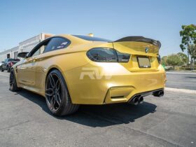 RW Carbon F82 M4 GTX Carbon Fiber Trunk Spoiler for BMW M4 - Image 7