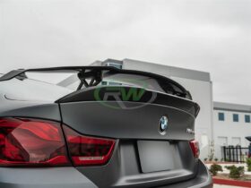 RW Carbon F82 M4 RWS Carbon Fiber Trunk Spoiler for BMW M4 - Image 3