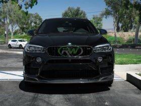 RW Carbon F85 X5M F86 X6M Carbon Fiber Front Lip - Image 5