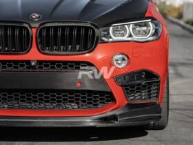 RW Carbon F85 X5M/F86 X6M 3D Style Carbon Fiber Lip - Image 2