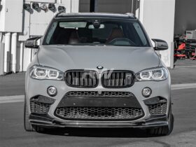RW Carbon F85 X5M/F86 X6M 3D Style Carbon Fiber Lip - Image 3
