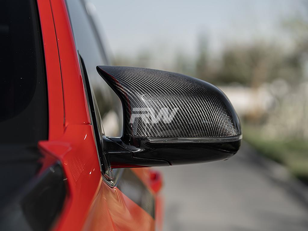 RW Carbon 2015-2019 BMW F85 X5M/F86 X6M Carbon Fiber Mirror Replacements