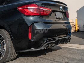 RW Carbon 2015-2019 BMW F86 X6M 3D Style Carbon Fiber Dif...