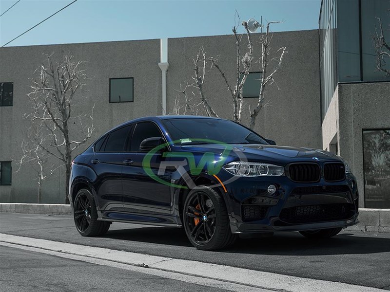 RW Carbon 2015-2019 BMW F86 X6M Carbon Fiber Fender Trims - Image 3