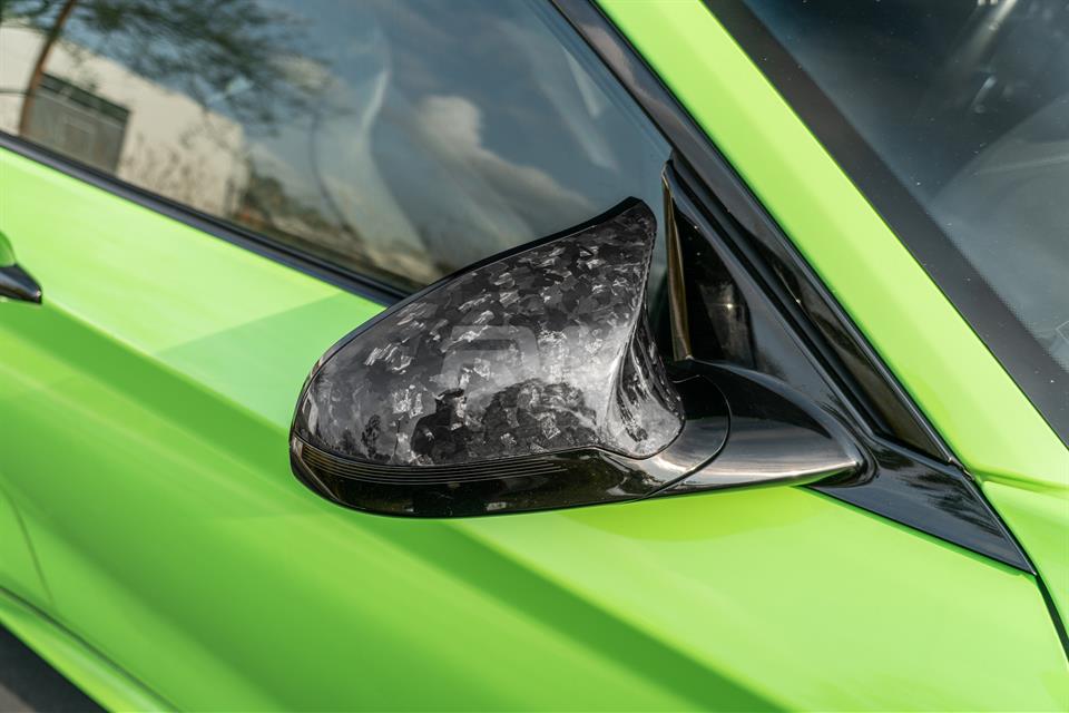 RW Carbon 2015-2020 BMW F87 F80 F82 F83 Forged Carbon Mirror Caps - Image 5
