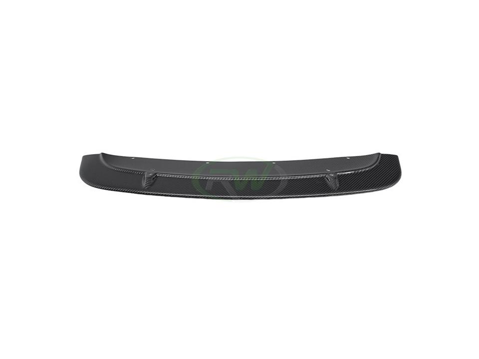 RW Carbon 2016-2021 BMW F87 M2 Center Carbon Fiber Front Lip Spoiler - Image 6