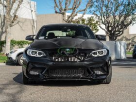 RW Carbon F87 M2 Center Carbon Fiber Front Lip Spoiler for BMW M2 - Image 3