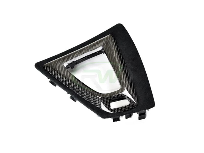 RW Carbon 2019-2021 BMW F87 M2 Comp/CS Carbon Fiber Alcantara Console Trim - Image 3