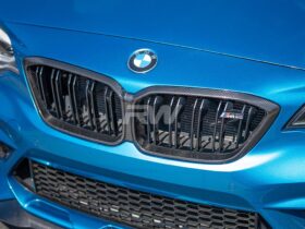 RW Carbon F87 M2 Competition Carbon Fiber Grille Replacement for BMW M2 - Image 2