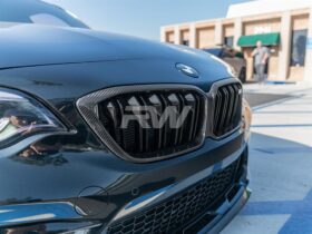 RW Carbon F87 M2 Competition Carbon Fiber Grille Replacement for BMW M2 - Image 9