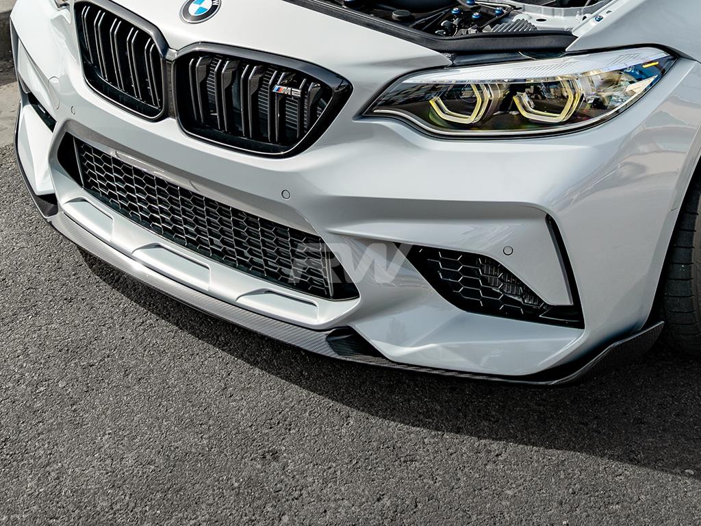 RW Carbon 2019-2021 BMW F87 M2 Competition Carbon Fiber Front Lip