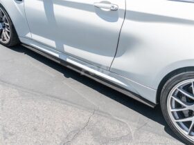 RW Carbon F87 M2 RWS Carbon Fiber Side Skirt Extensions for BMW M2