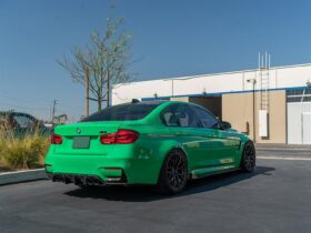 RW Carbon F8X Forged Carbon Fiber Rear Bumper Splitters - Image 2