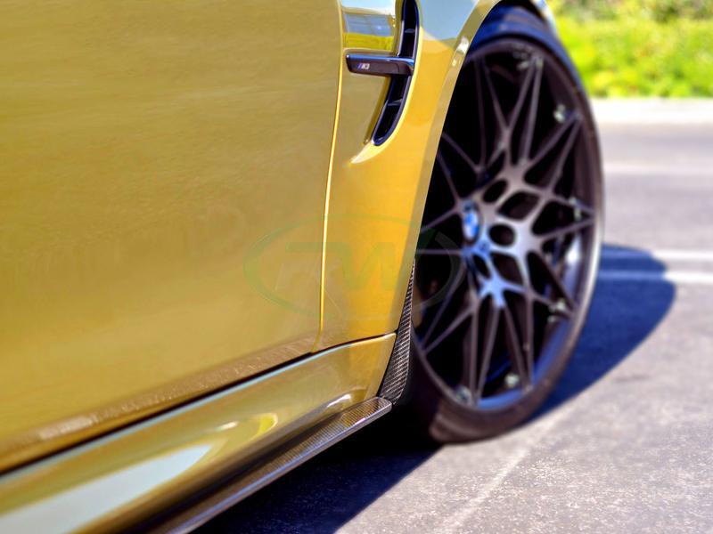RW Carbon 2015-2020 BMW F8X M3 M4 Carbon Fiber Splash Guards