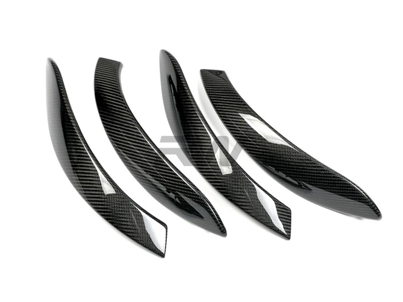 RW Carbon 2015-2020 BMW F8X M3/M4 Carbon Fiber Door Grip Handle Trims - Image 3