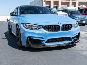 RW Carbon F8X M3 M4 Carbon Fiber Slim Splitters for BMW M3 - Image 3