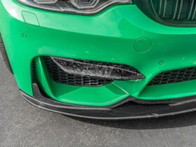 RW Carbon F8X M3/M4 Upper Forged Carbon Fiber Splitters for BMW M3 - Image 3