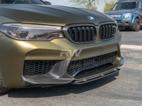 RW Carbon F90 M5 Carbon Fiber Center Lip Spoiler for BMW M5