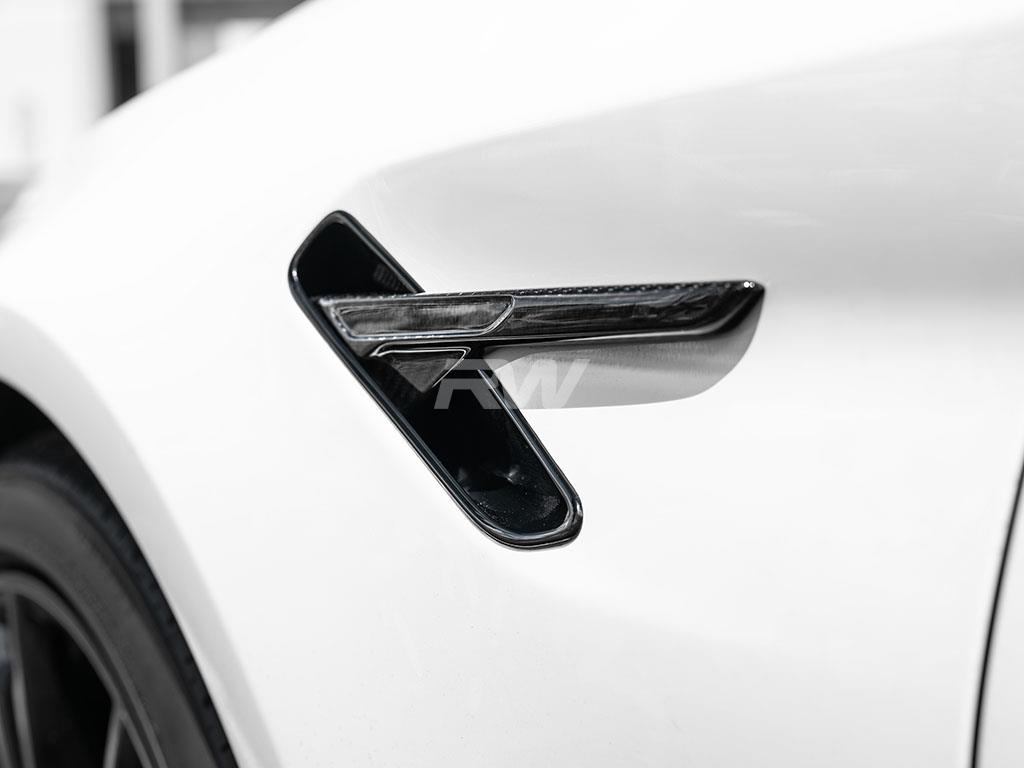 RW Carbon 2018-2023 BMW F90 M5 Carbon Fiber Fender Trims - Image 3