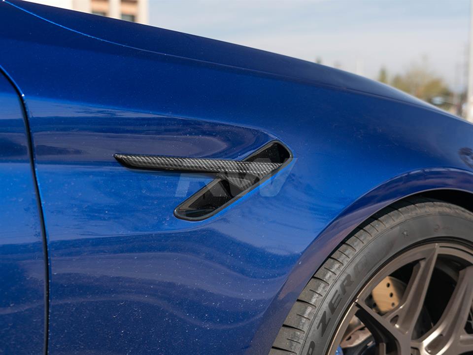 RW Carbon 2018-2023 BMW F90 M5 Carbon Fiber Fender Trims