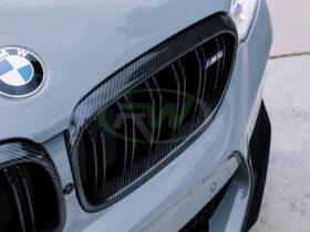 RW Carbon F90 M5 Carbon Fiber Grille Surrounds for BMW M5 - Image 14