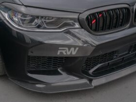 RW Carbon 2018-2020 BMW F90 M5 Carbon Fiber Upper Bumper ...