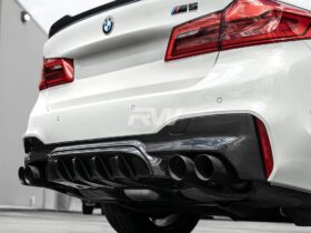 RW Carbon F90 M5 DTM+ Carbon Fiber Rear Diffuser for BMW M5