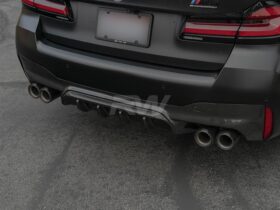 RW Carbon F90 M5 DTM+ Carbon Fiber Rear Diffuser for BMW M5 - Image 7