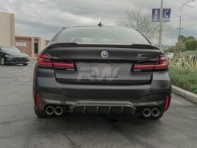 RW Carbon F90 M5 DTM+ Carbon Fiber Rear Diffuser for BMW M5 - Image 6