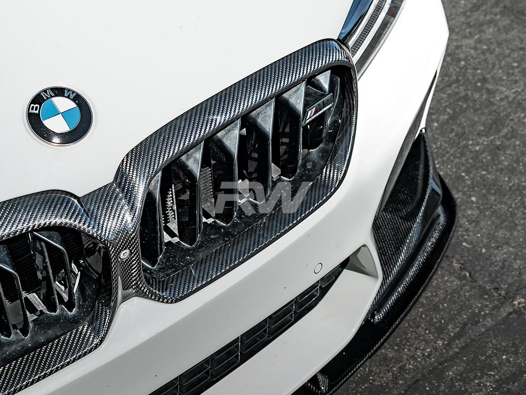 RW Carbon 2021-2023 BMW F90 M5 G30 LCI Carbon Fiber Grille Surrounds - Image 6