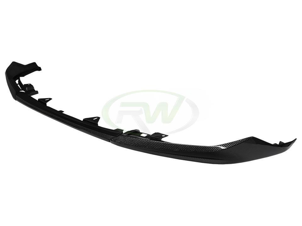 RW Carbon 2021-2023 BMW F90 M5 LCI Performance Style V1 Carbon Fiber Front Lip - Image 11