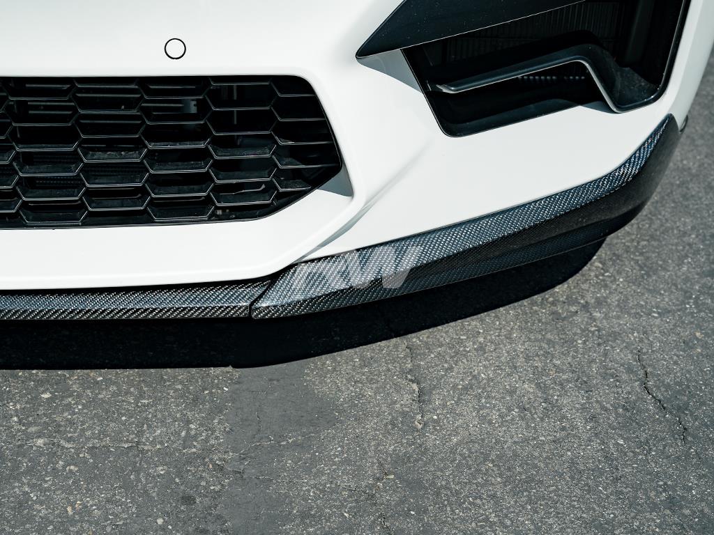 RW Carbon 2021-2023 BMW F90 M5 LCI Performance Style V1 Carbon Fiber Front Lip - Image 4