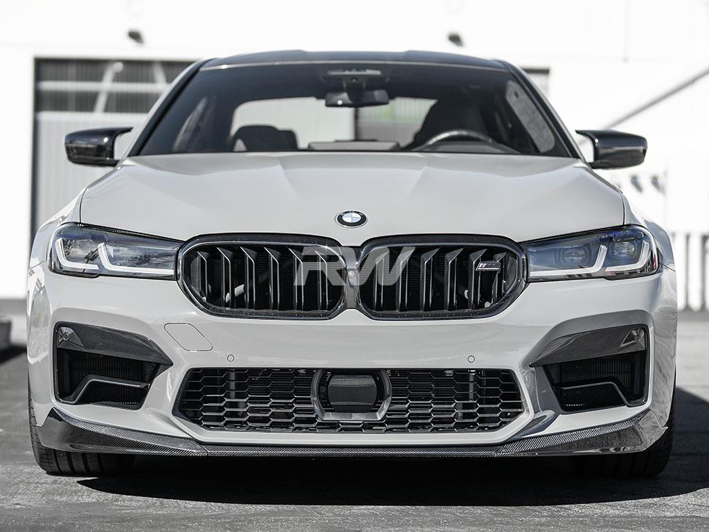RW Carbon 2021-2023 BMW F90 M5 LCI Performance Style V1 Carbon Fiber Front Lip - Image 8
