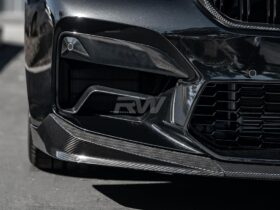 RW Carbon F90 M5 LCI Performance V2 Carbon Fiber Front Lip Spoiler for BMW M5 - Image 6