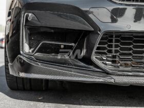 RW Carbon F90 M5 LCI Performance V2 Carbon Fiber Front Lip Spoiler for BMW M5 - Image 3