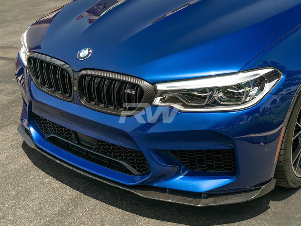 RW Carbon 2018-2020 BMW F90 M5 Man Style Carbon Fiber Front Lip