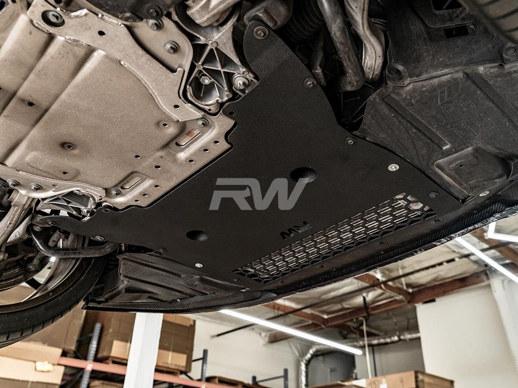 RW Carbon 2018-2023 BMW F90 M5 Oil Cooler Guard - Image 3