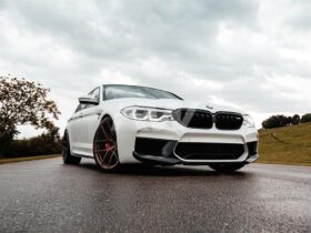RW Carbon F90 M5 Perf Style Carbon Fiber Splitters for BMW M5 - Image 12