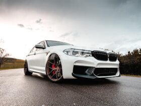 RW Carbon F90 M5 Perf Style Carbon Fiber Splitters for BMW M5 - Image 13