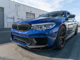 RW Carbon F90 M5 Perf Style Carbon Fiber Splitters for BMW M5 - Image 6