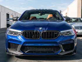 RW Carbon F90 M5 Perf Style Carbon Fiber Splitters for BMW M5 - Image 5